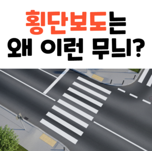 횡단보도 역사 과학 무늬