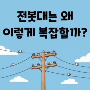 전봇대에 숨겨진 과학 변압기 애자