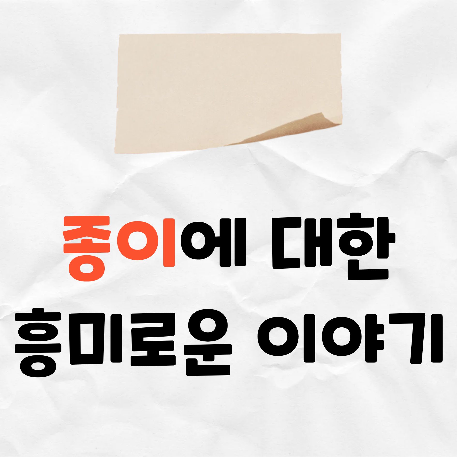 종이, 세상을 바꾼 5가지 결정적 순간과 그 비밀